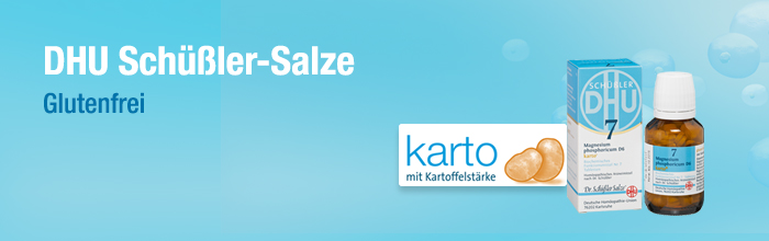DHU Schüssler-Salze Glutenfrei