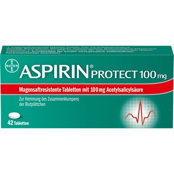 ASPIRIN Protect 100 mg magensaftres.Tabletten