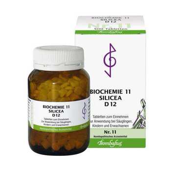 BIOCHEMIE 11 Silicea D 12 Tabletten