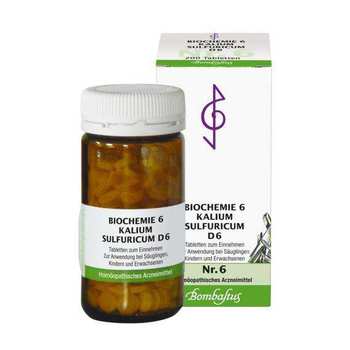 BIOCHEMIE 6 Kalium sulfuricum D 6 Tabletten