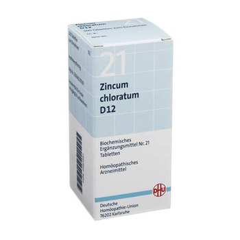 BIOCHEMIE DHU 21 Zincum chloratum D 12 Tabletten