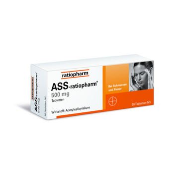 ASS ratiopharm 500 mg Tabletten