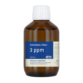Kolloidales Silber (Silberwasser) 3 ppm
