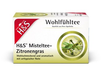 H&S Misteltee Mischung mit Zitronengras Filterbtl.