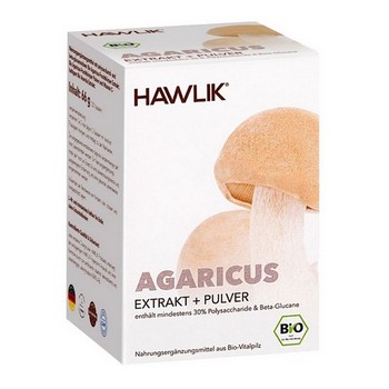 BIO AGARICUS Extrakt+Pulver Kapseln