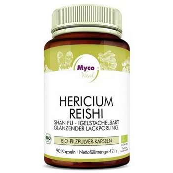 HERICIUM REISHI Bio Pilzpulver-Kapseln