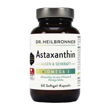 ASTAXANTHIN AUGEN & Sehkraft Dr.Heilbronner Weichk