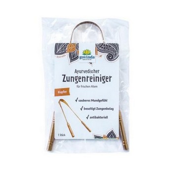Govinda Zungenreiniger Kupfer