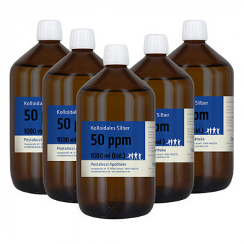 Kolloidales Silber bidest. (Silberwasser) 50 ppm