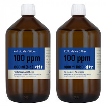 Kolloidales Silber bidest. (Silberwasser) 100 ppm